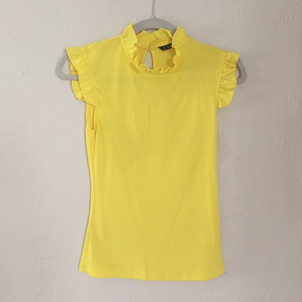 Ruffle Edge Fitted Tank